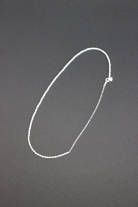 [ラスト1点] THIN PEARL SWITCHING NECKLACE | PEARL SILVER925 | ネックレス