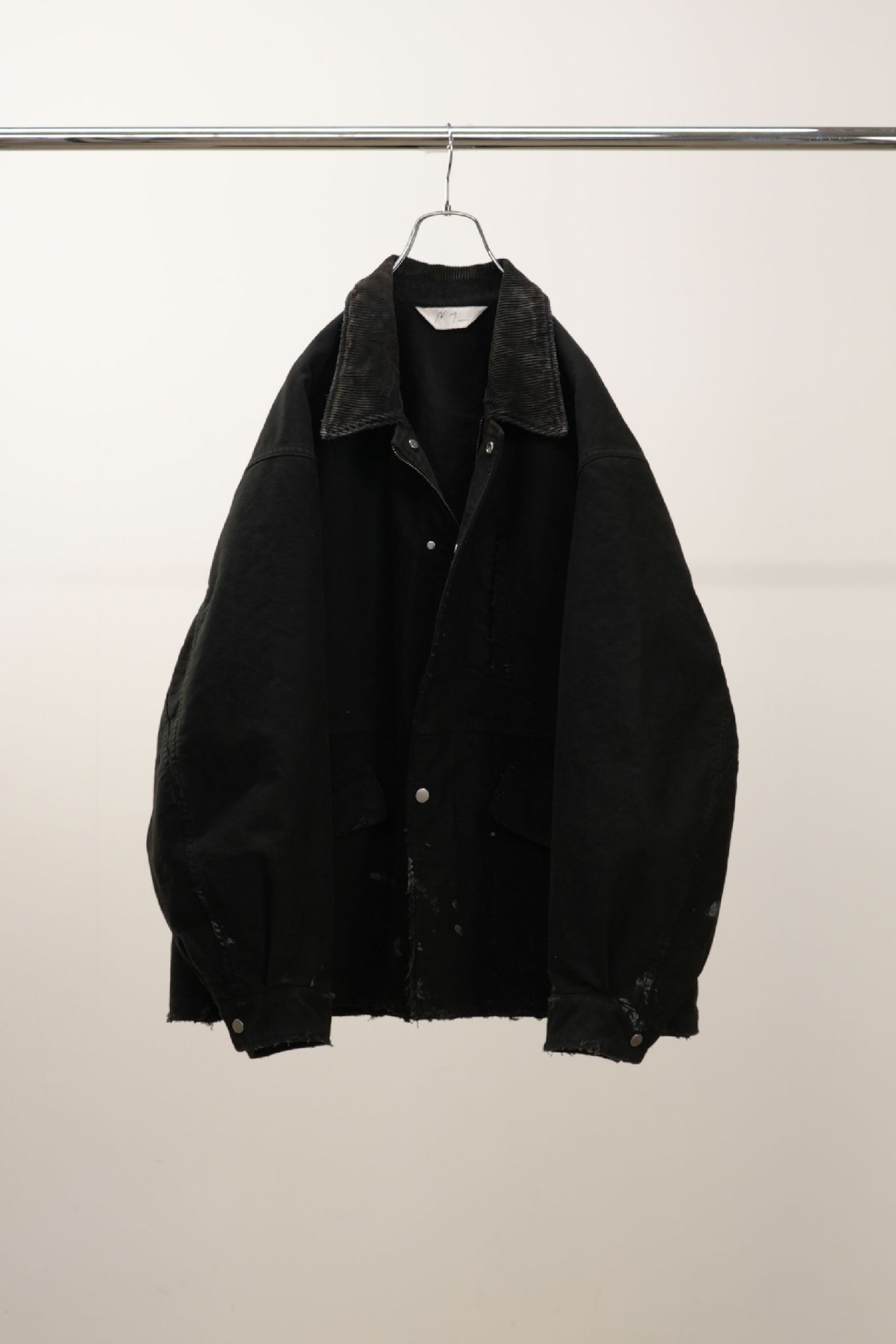 MOLESKIN WORK JACKET | BLACK | ワークジャケット