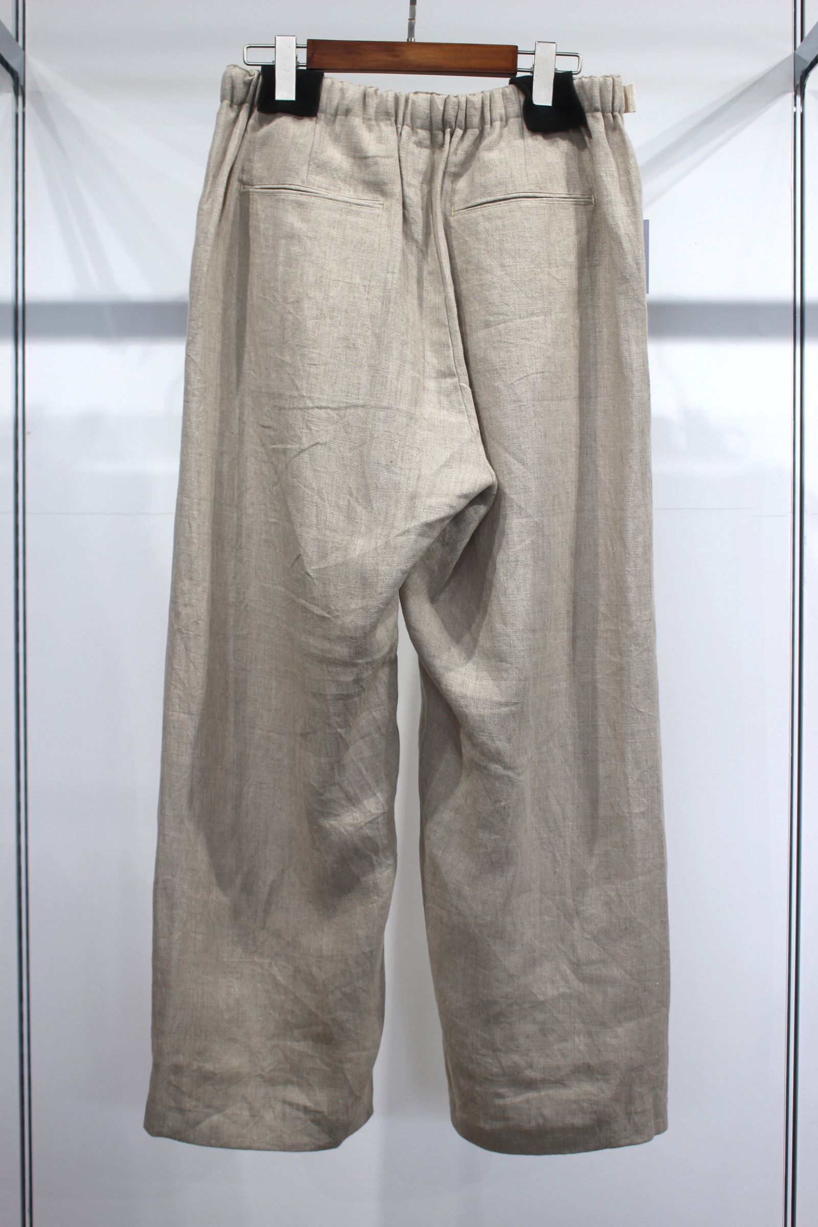 argue／リネンパンツ LINEN MELLOW PANTS サイズ② - メルカリ