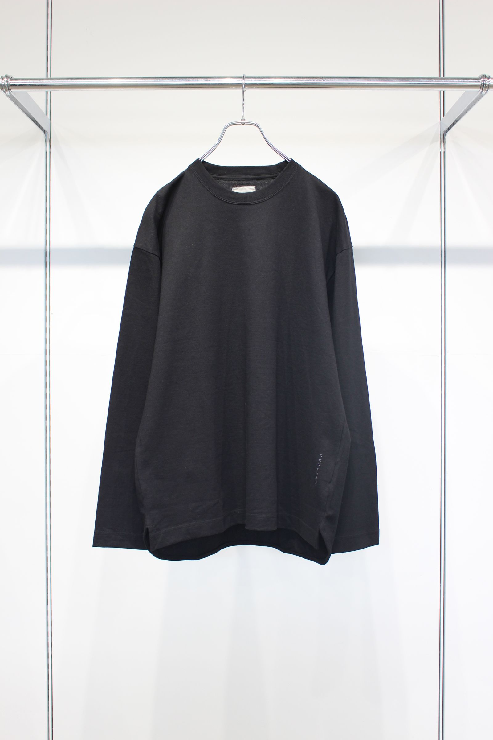 AGED COTTON TEE | BLACK | カットソー