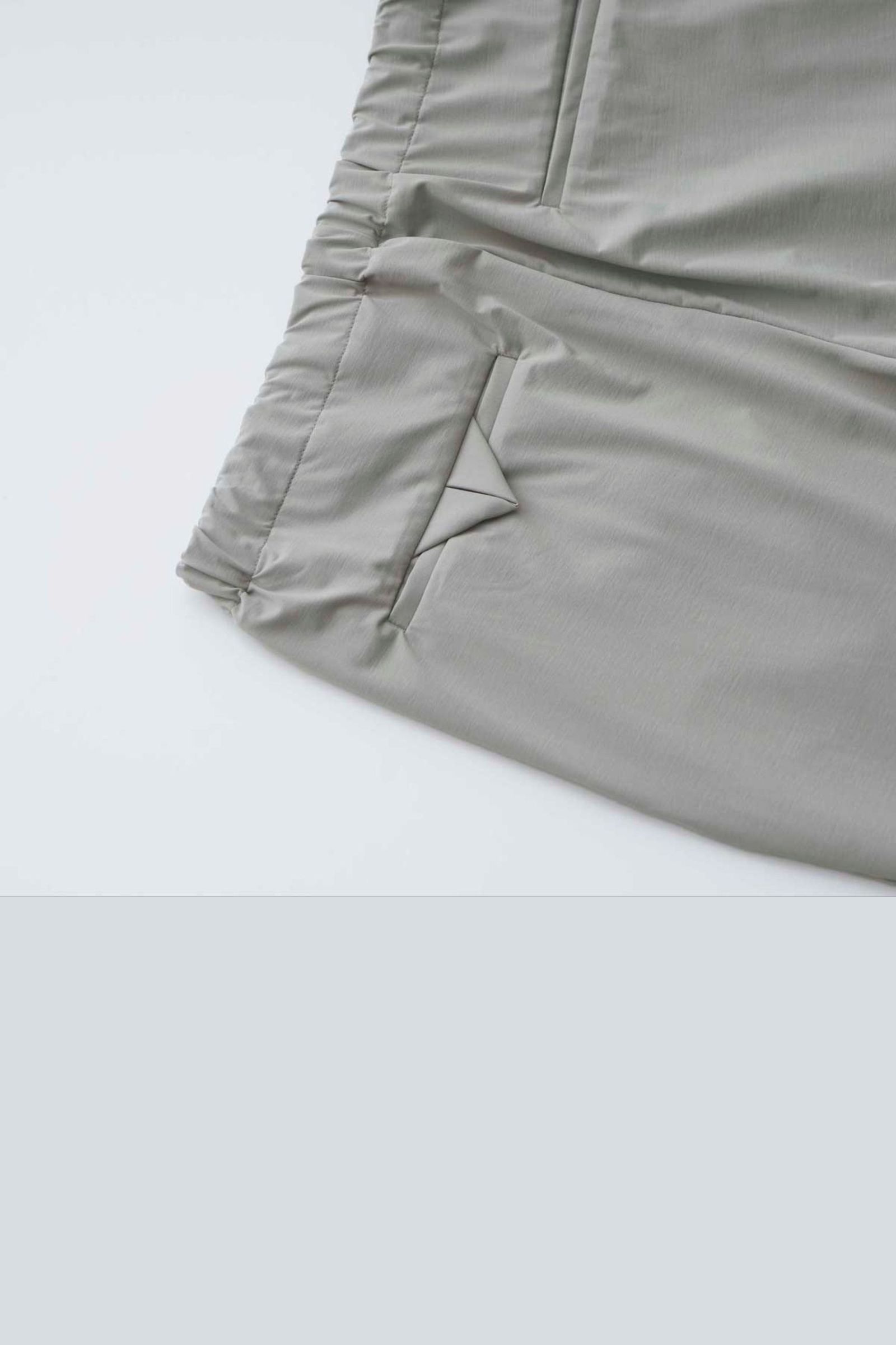 2TUCK TAPERED EZ PANTS -solid- | LT.GRAY | パンツ