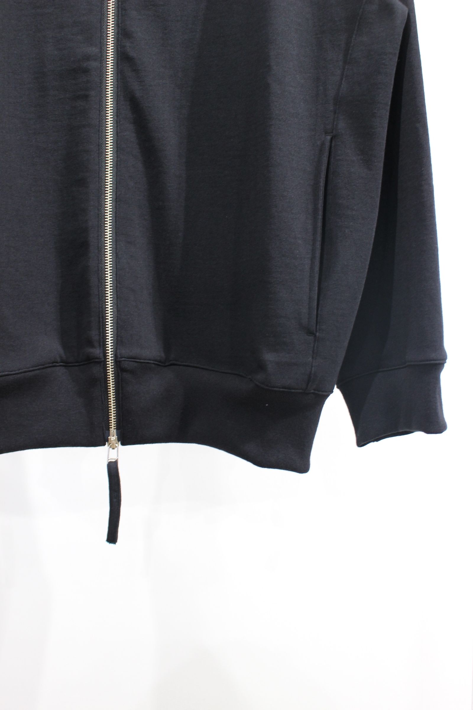 VOAAOV - BD JERSEY Zip Up Sweatshirt | BLACK | ジップアップ