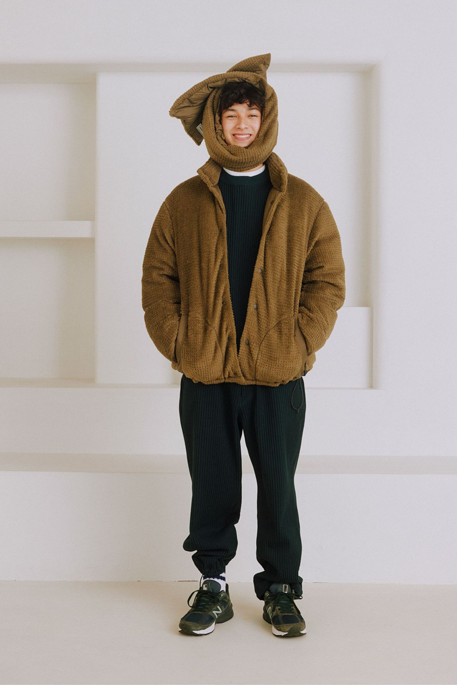 ALLIED FEATHER + DOWN HI-LOFT FLEECE DOWN BLOUSON/ダウンブルゾン
