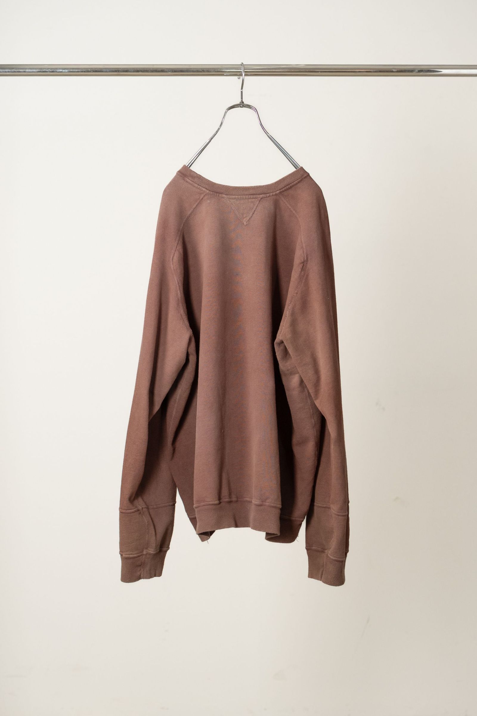 FLEECE-LINED SWEAT SHIRT | MARRON | スウェット