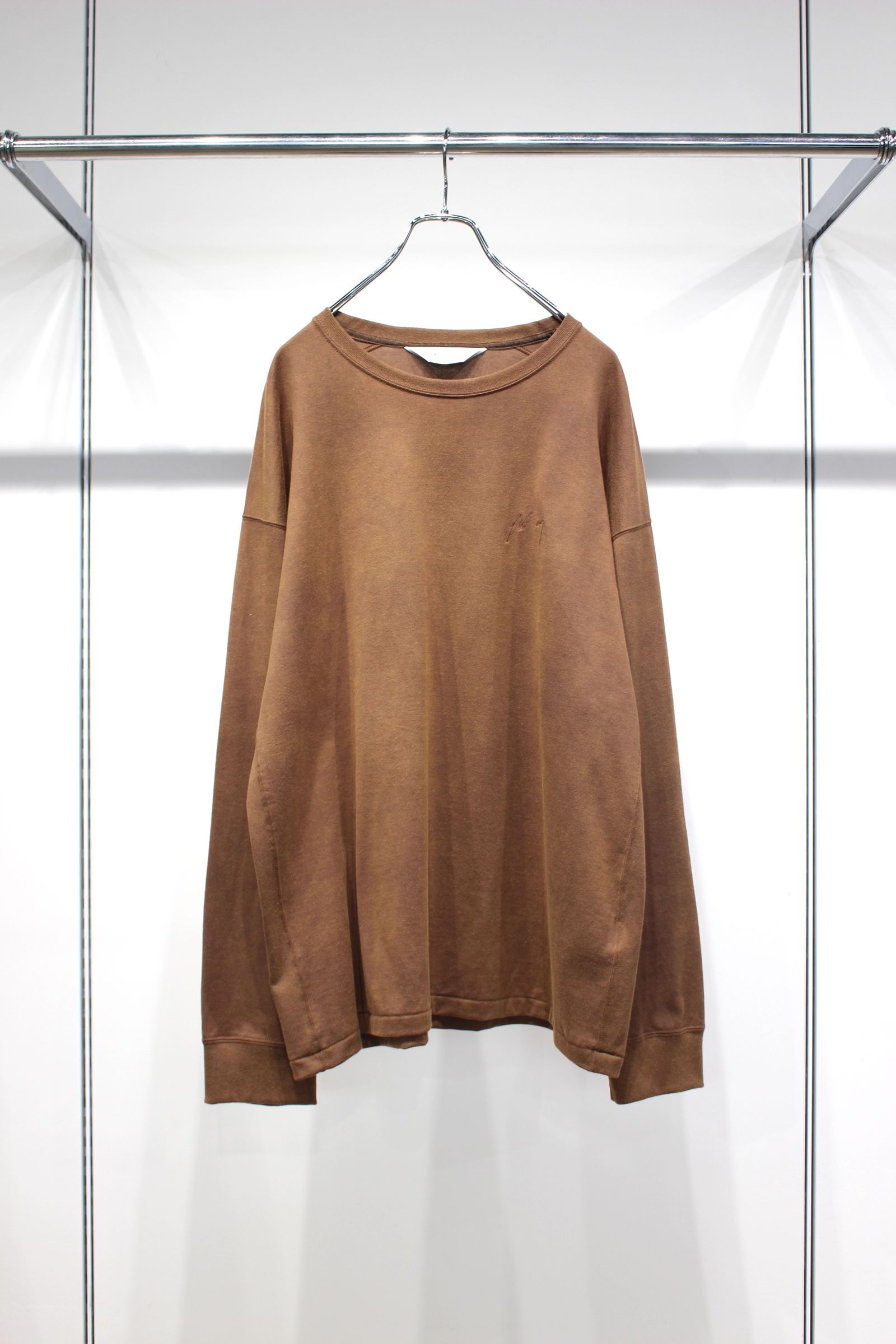 UNEVENNESS LS T-SHIRT | BROWN | カットソー
