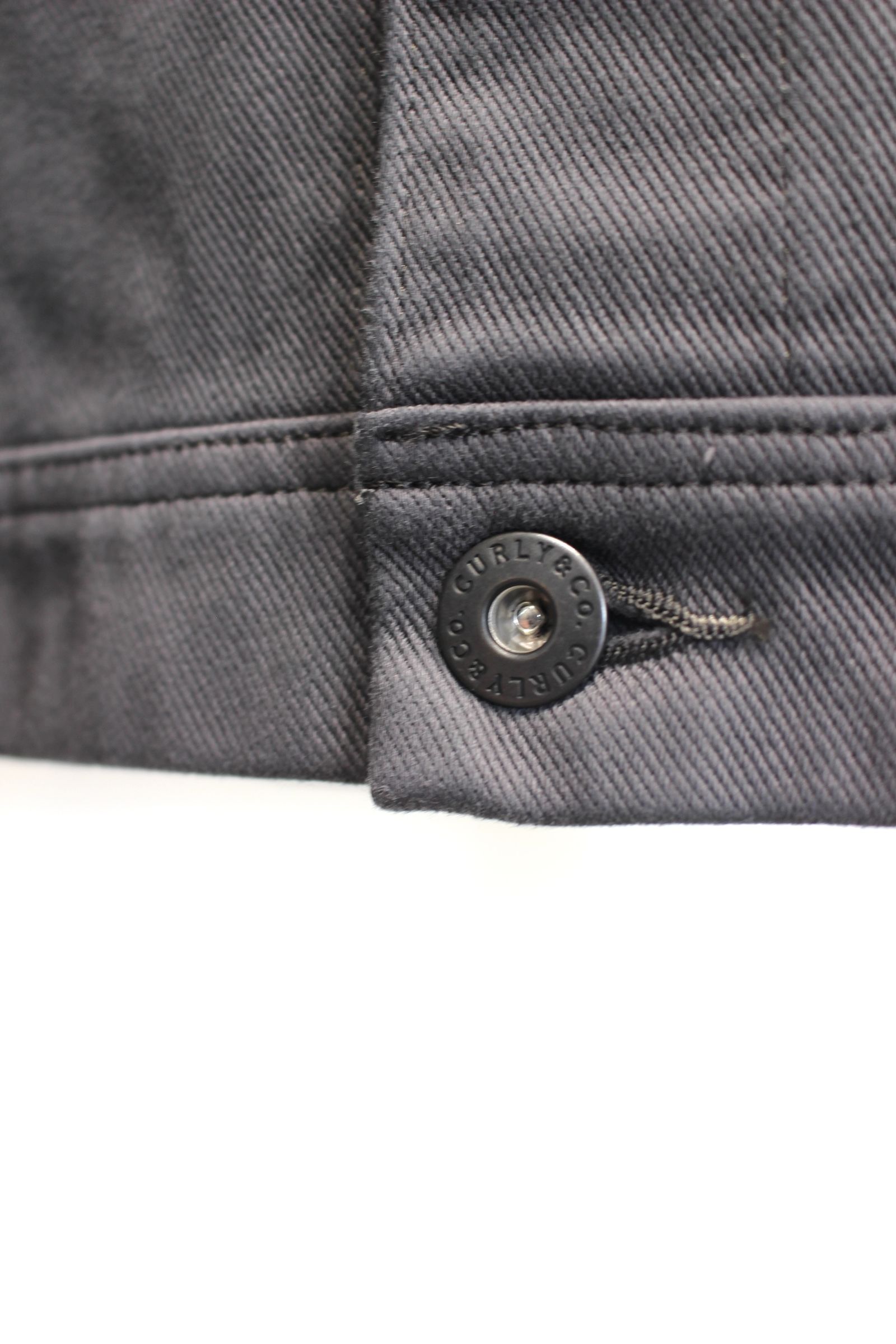 DENIM TRUCKER JACKET -slate gray- | SLATE GRAY | ニットデニム