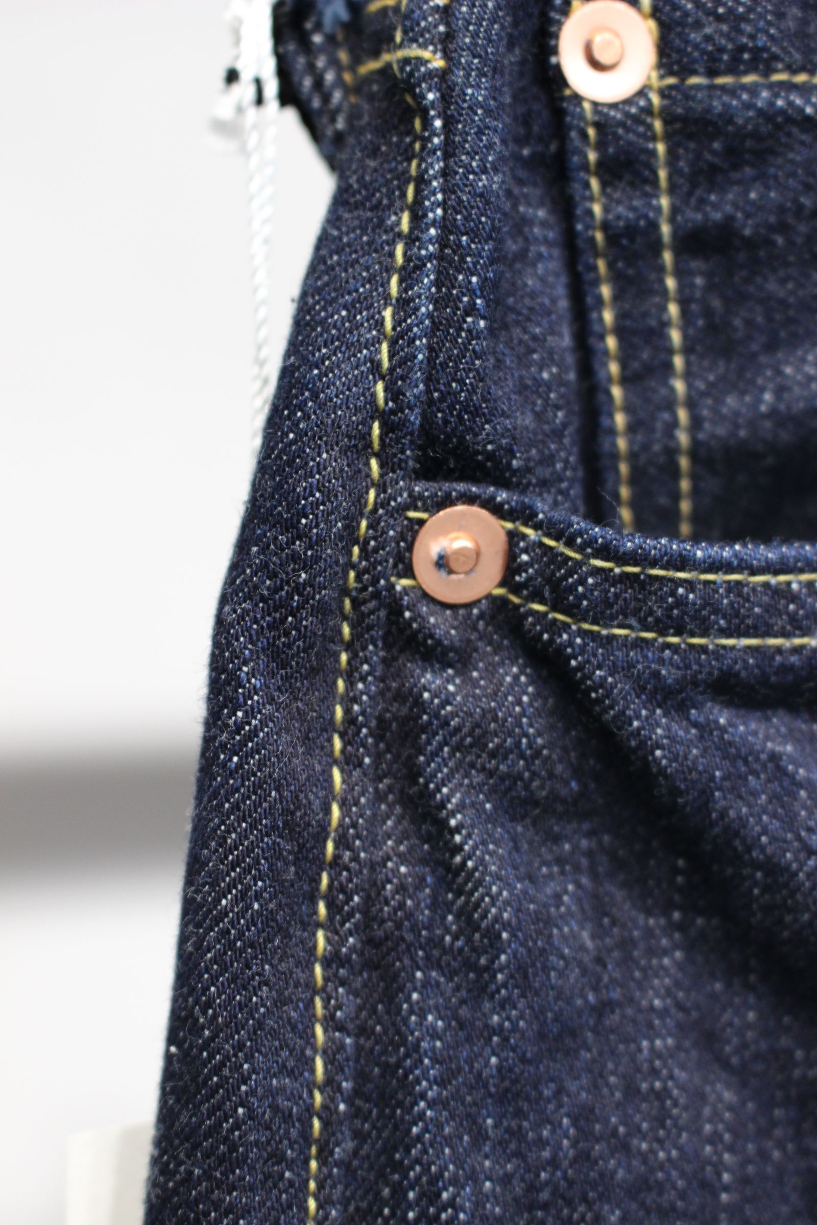 NATURAL INDIGO SHUTTLE DENIM SINGLE NEEDLE 201 No2 JEANS | NAVY | デニムパンツ