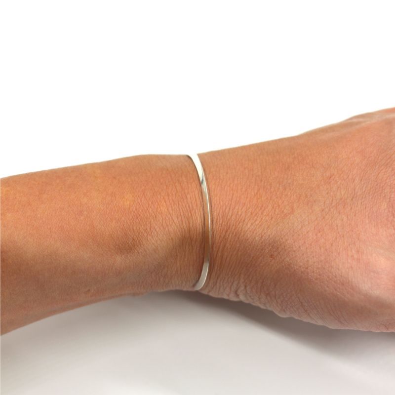 U221 "SLOPE/2.5mm"BANGLE | SILVER950 | バングル