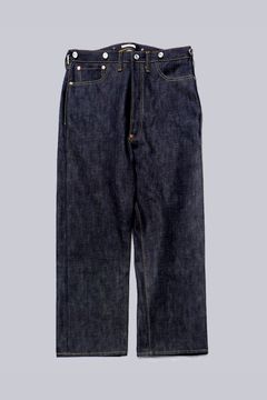 "RIGID"NATURAL INDIGO SHUTTLE DENIM SINGLE NEEDLE 201 No2 JEANS | NAVY | デニムパンツ