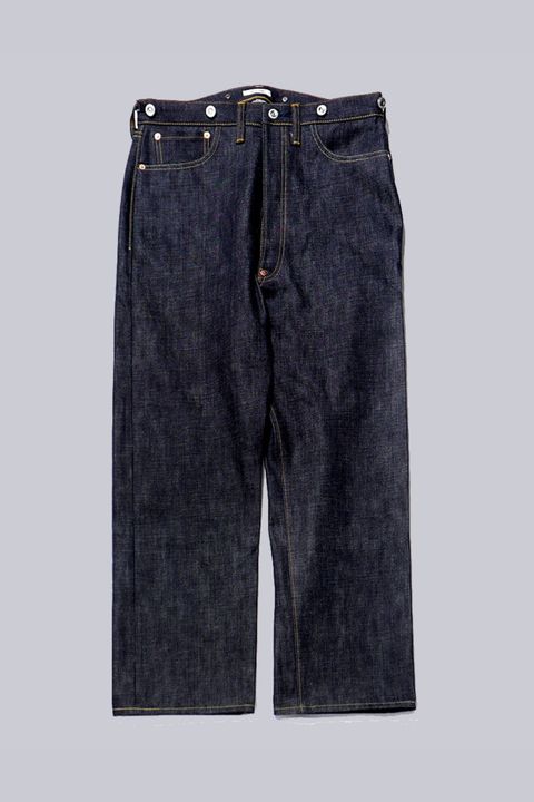 "RIGID"NATURAL INDIGO SHUTTLE DENIM SINGLE NEEDLE 201 No2 JEANS | NAVY | デニムパンツ