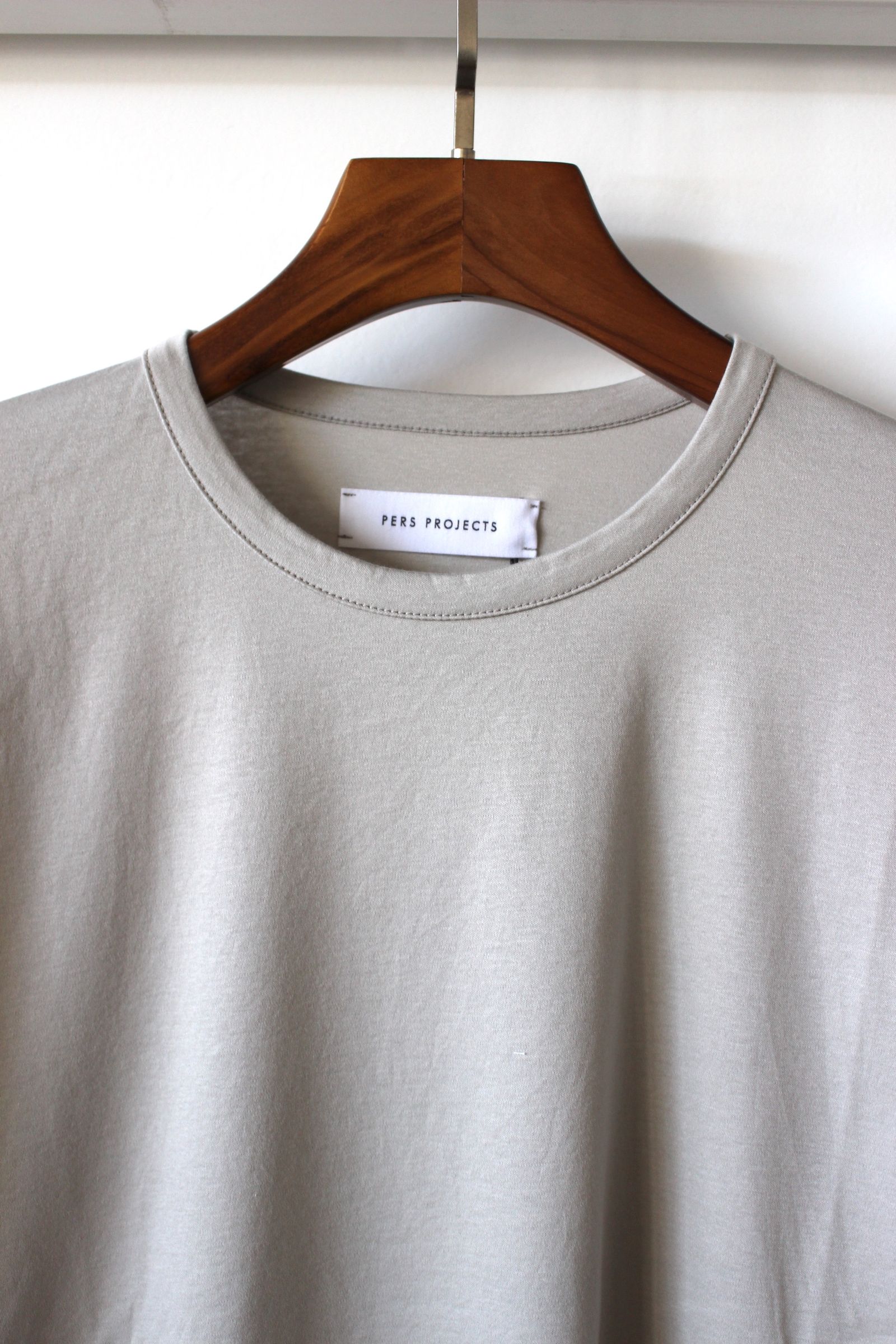 DEVIN L/S Crew Tee/LT.GRAY/カットソー