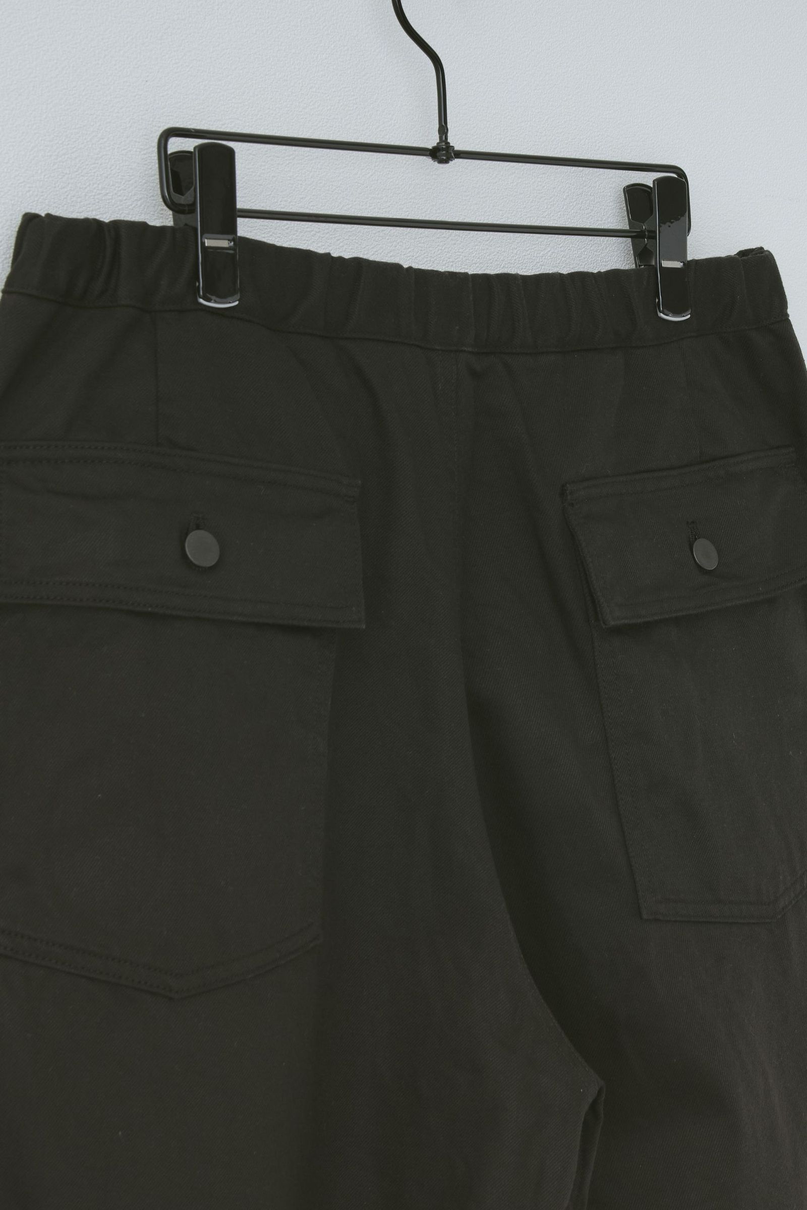 ARON EZ TROUSERS “twill” | BLACK | パンツ