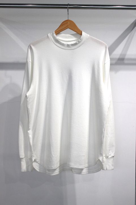 VICTOR L/S MOC TEE | WHITE | カットソー