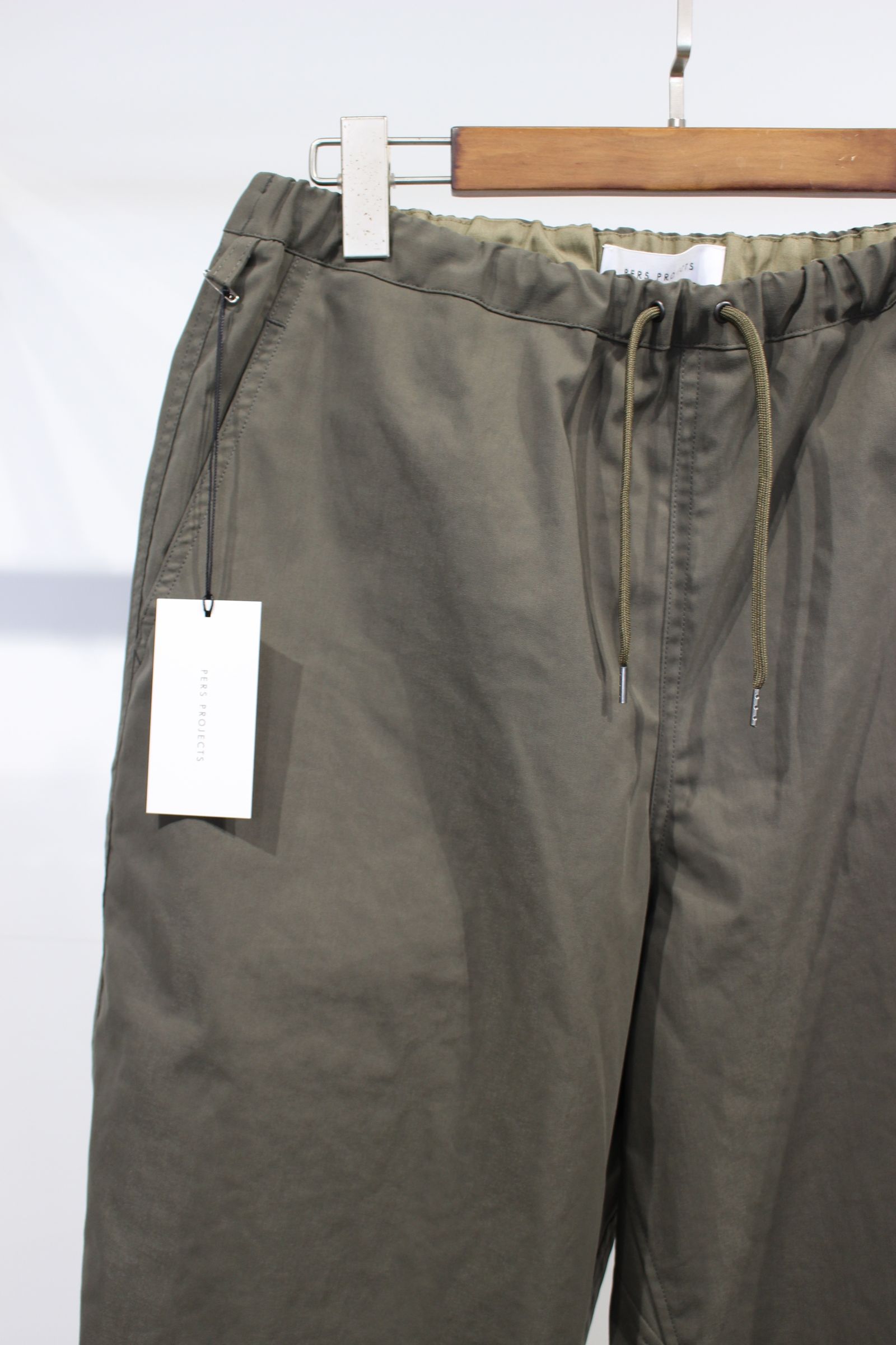 ELIAS EZ RIB TROUSERS”OX” | OLIVE | パンツ