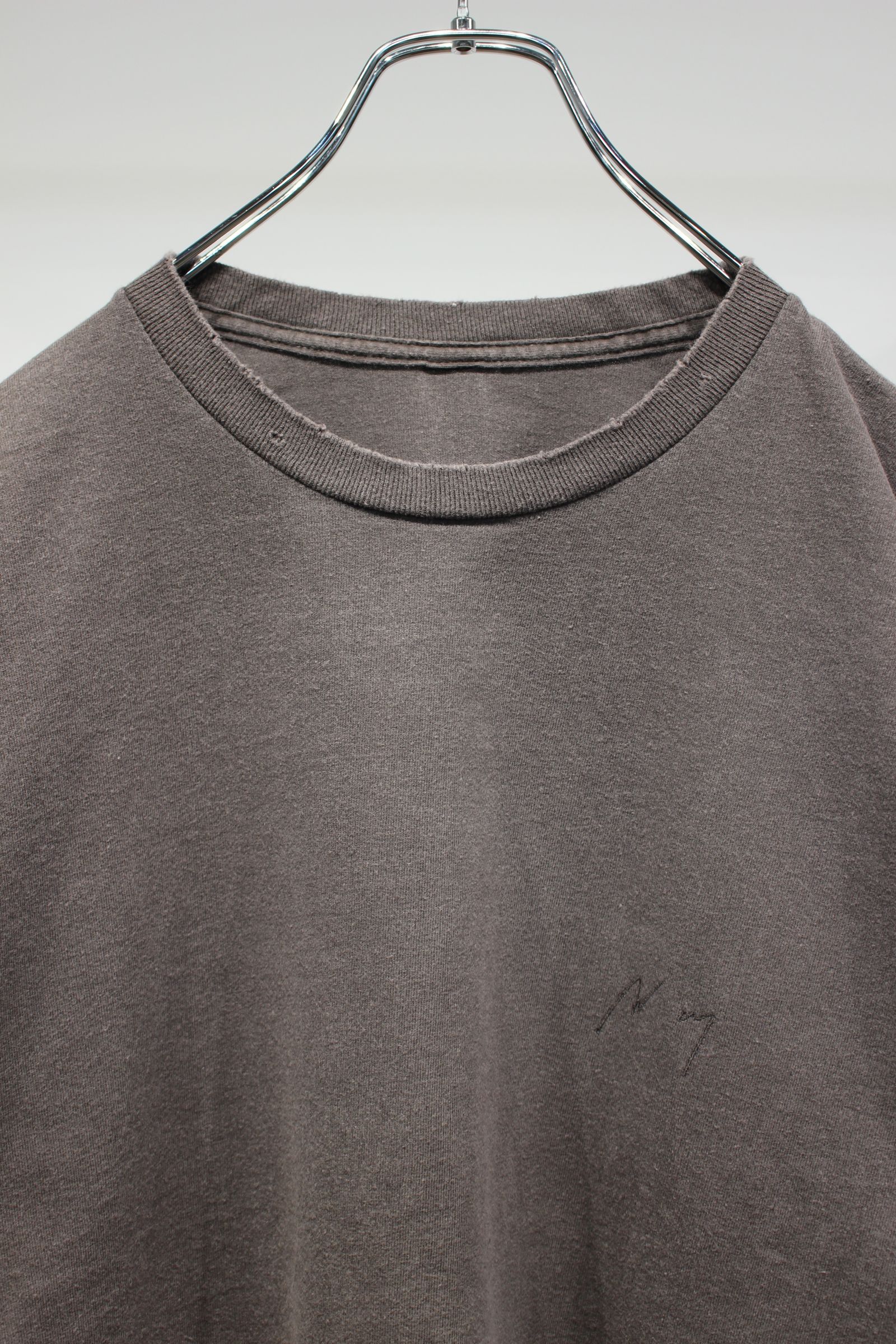 EMBROIDERY DYED LS | BROWN | カットソー