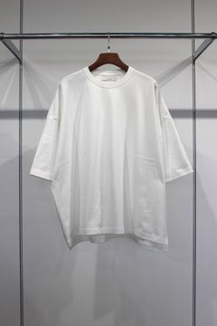 JieDa OVER SIZE TEE/カットソー/ホワイト