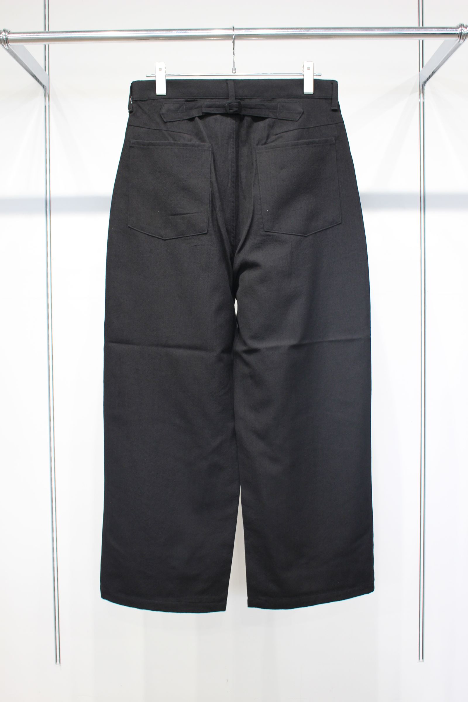 W/S BAKER PANTS | BLACK | ベーカーパンツ