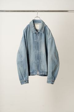 AGING DENIM TUCK JACKET | INDIGO | デニムジャケット