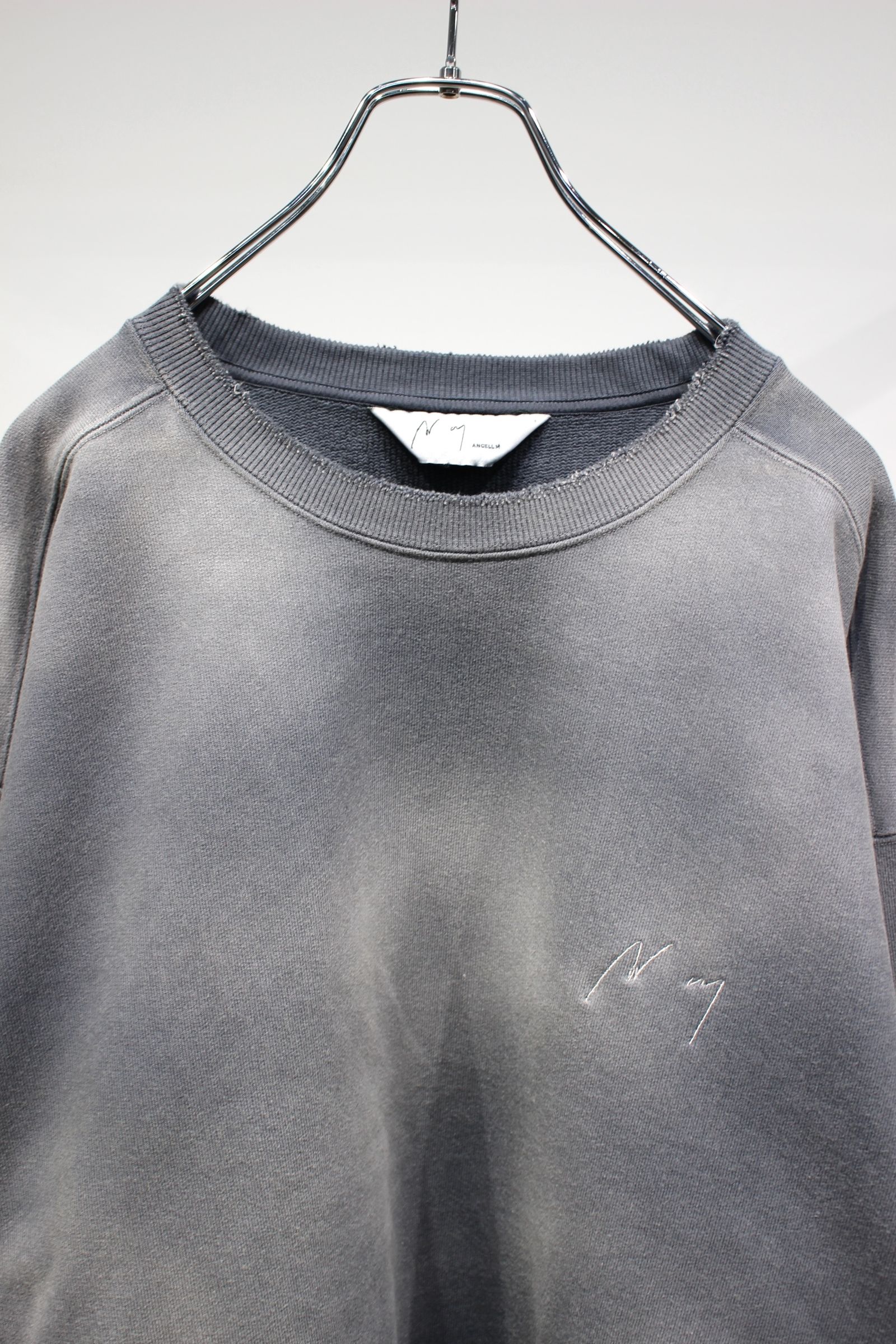 [ラスト1点] UNEVENNESS SWEAT SHIRT | GRAY | スウェット