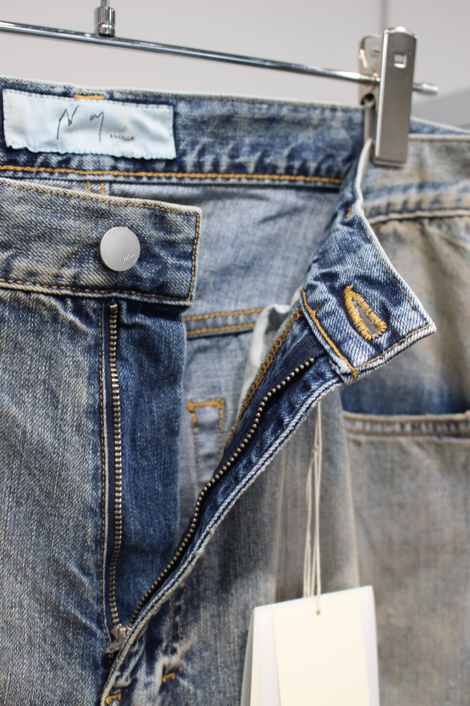 CUT-OFF LENGTH DENIM PANTS | INDIGO | デニムパンツ