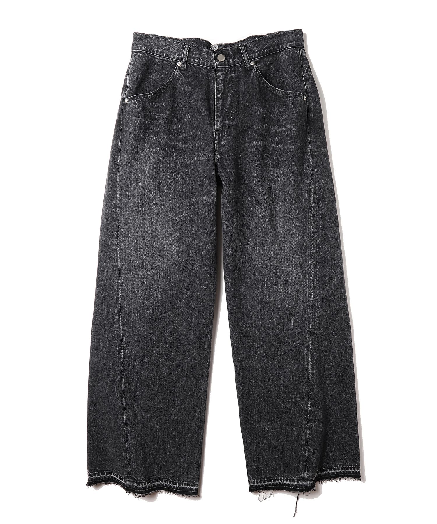 JieDa - 3D BAGGY DENIM/BLACK | NapsNote