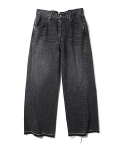 3D BAGGY DENIM/BLACK