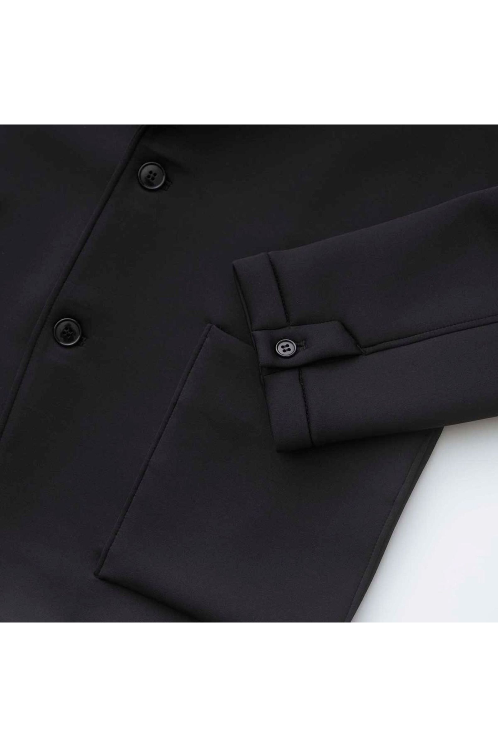 SMOOTH DOUBLE-KNIT JACKET | NAVY | ジャケット