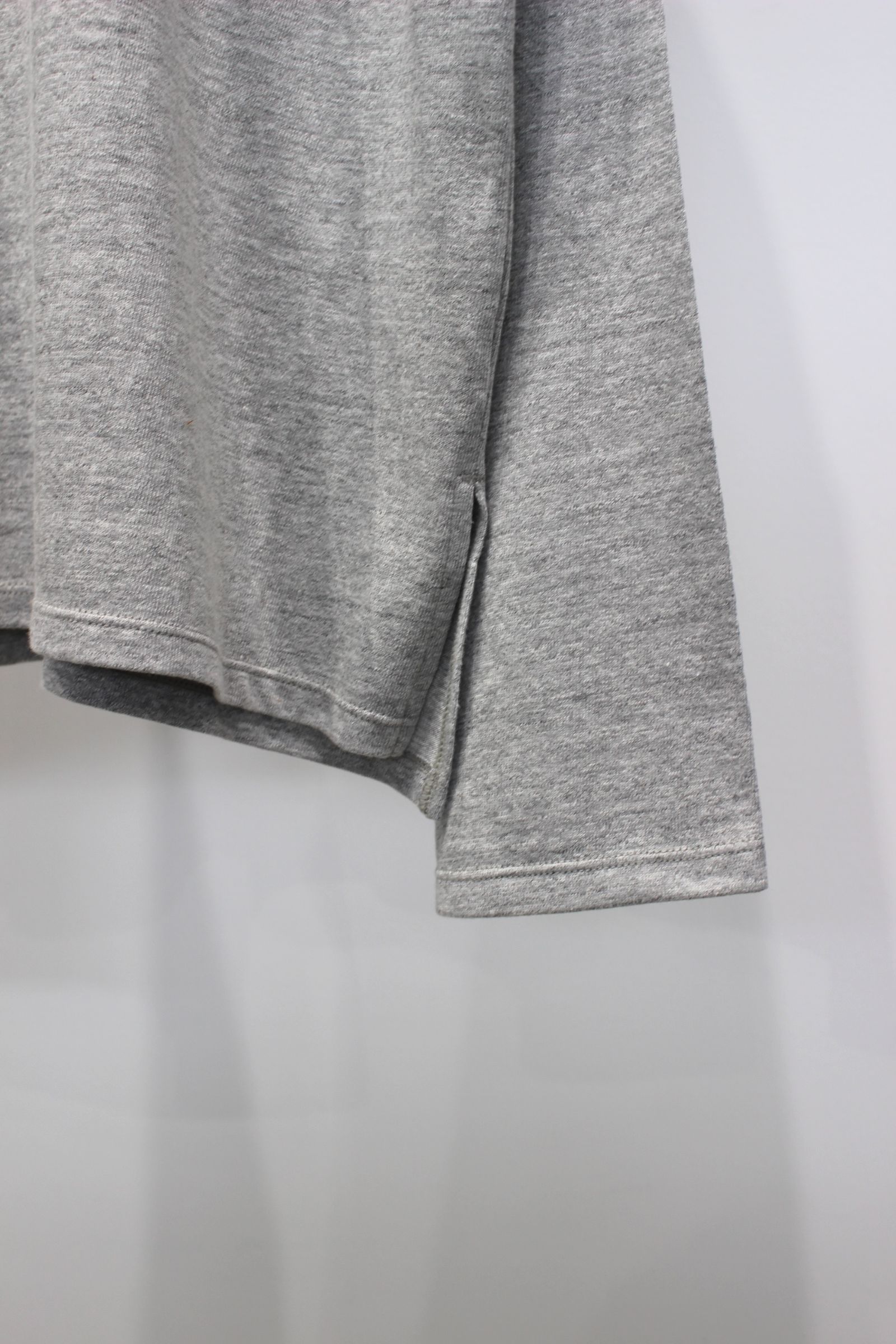 C/R LS T-SHIRT | GRAY | カットソー