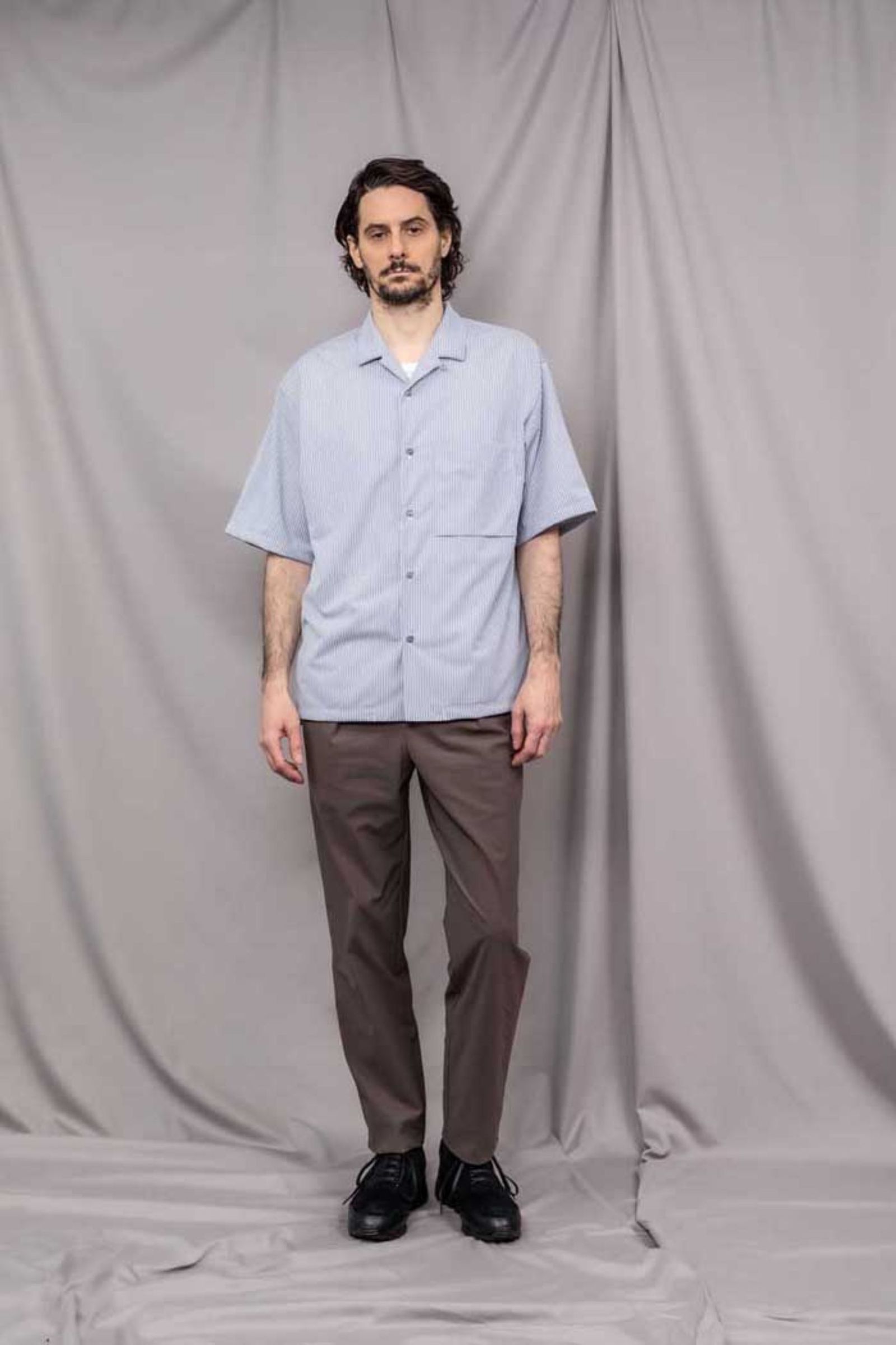TAPERED EZ PANTS/D.TAUPE