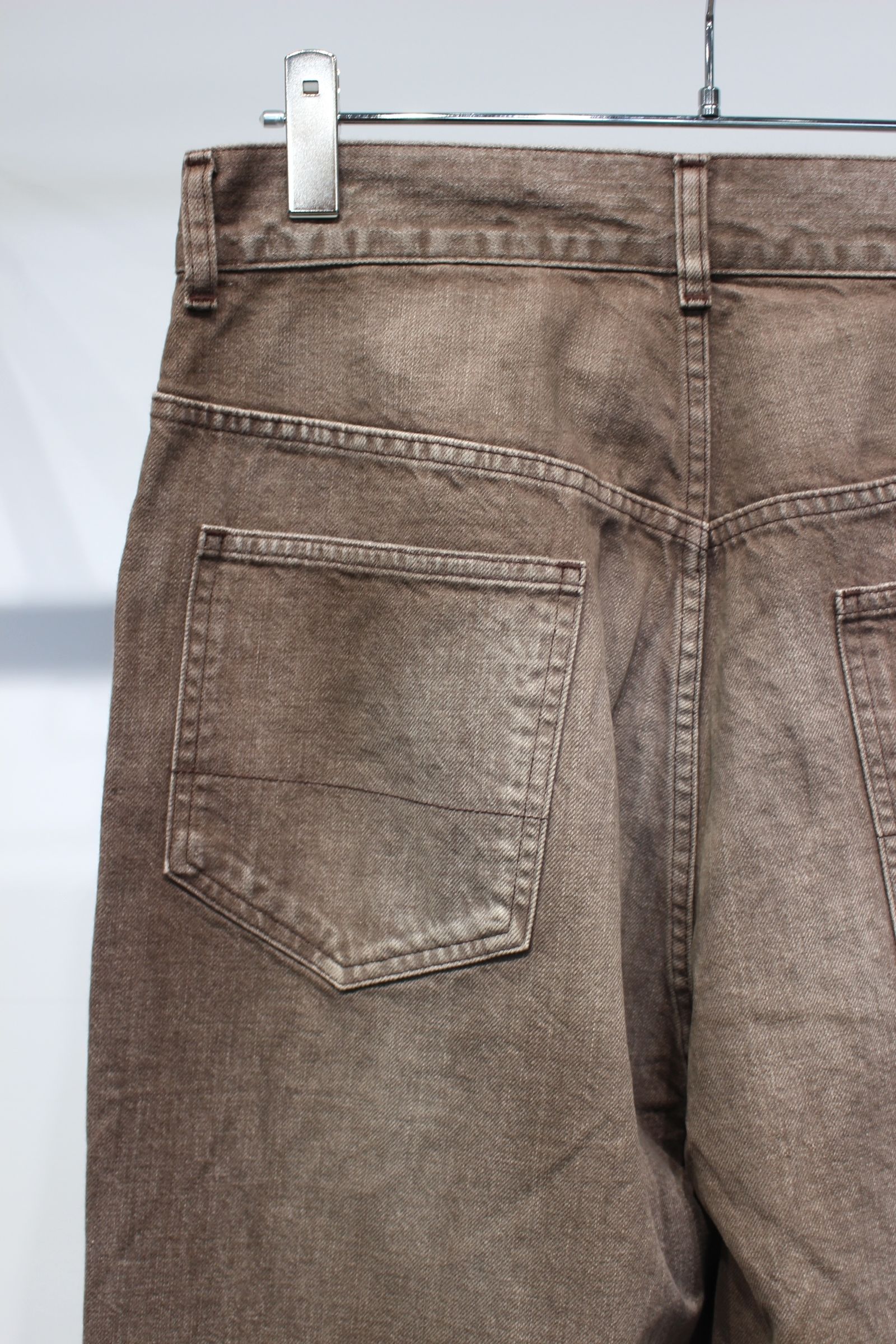 #01 AGING01 | BROWN | デニムパンツ
