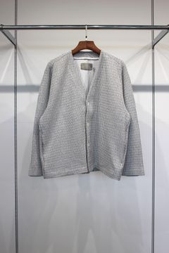 [ラスト1点] 3D WAFFLE CARDIGAN | COCONUT | カットソー