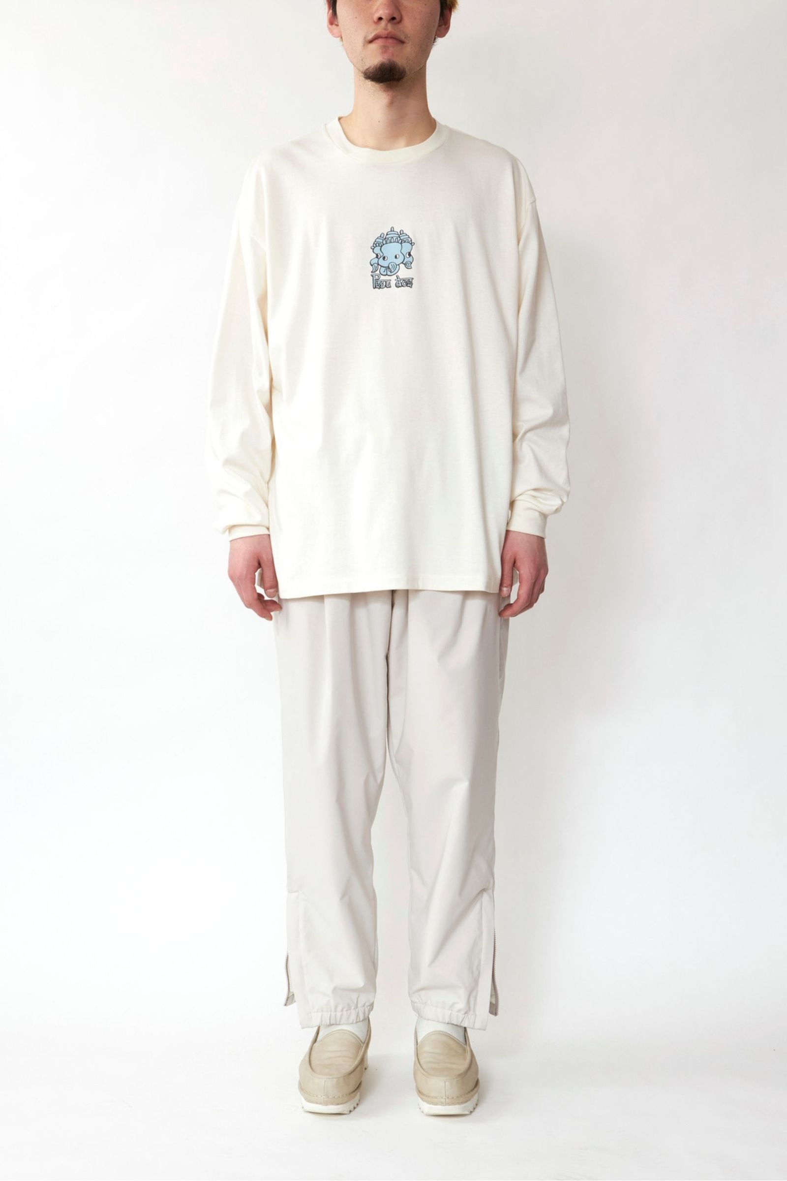 PRINTED T-SHIRT LS / SHOWER/プリントTEE
