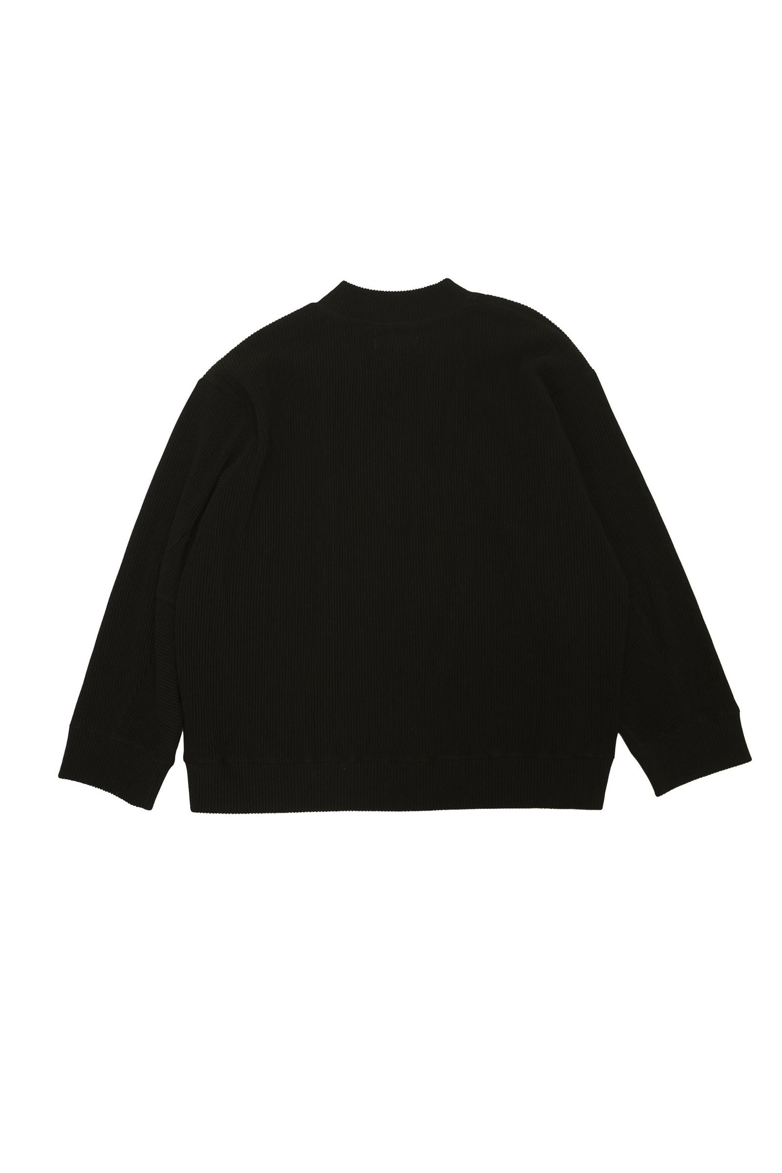 JieDa - RIPPLE V NECK L/S/BLACK | NapsNote