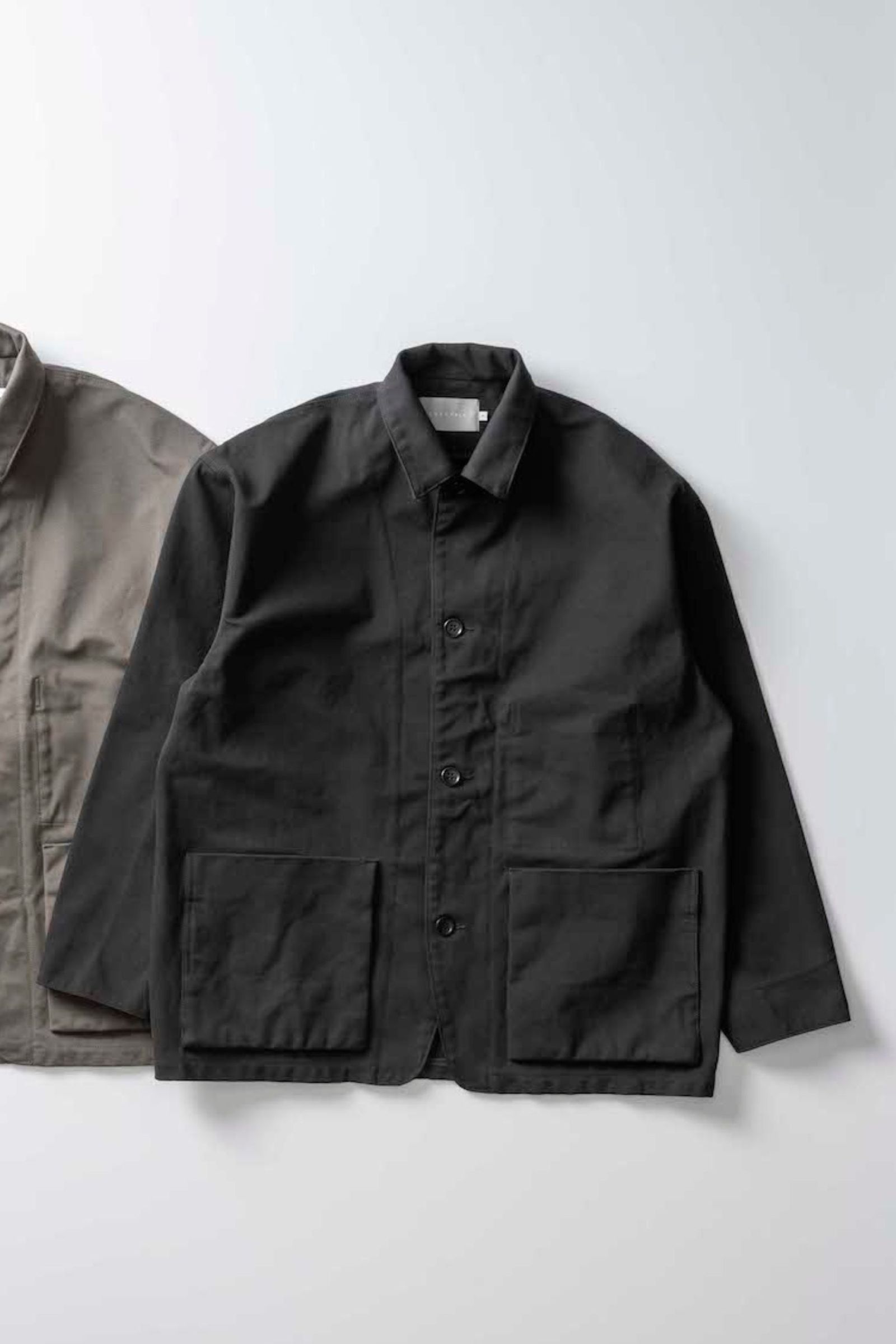 HARD TWILL COVERALL/BLACK