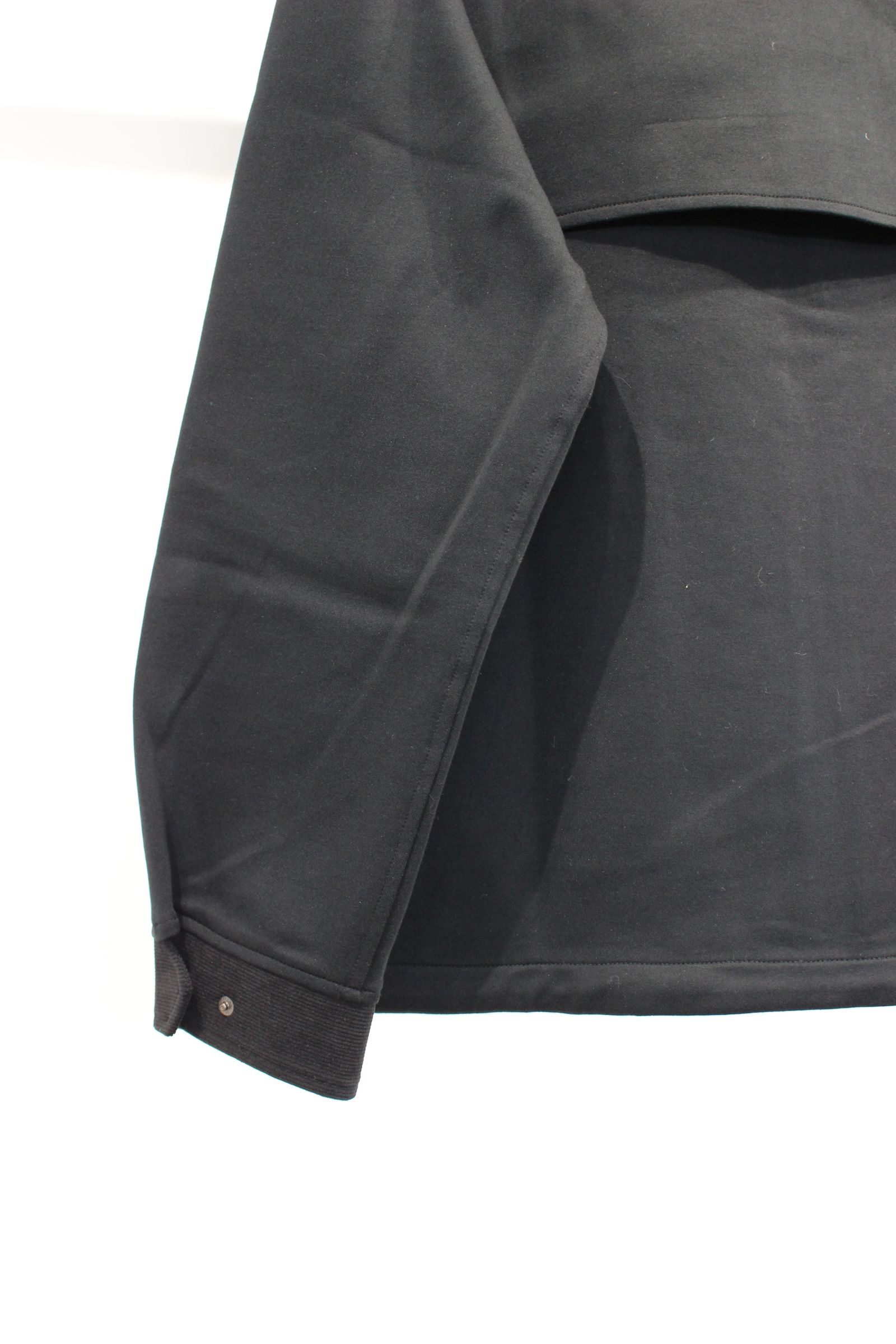 RELAXIN HARRINGTON JACKET -solid-/BLACK