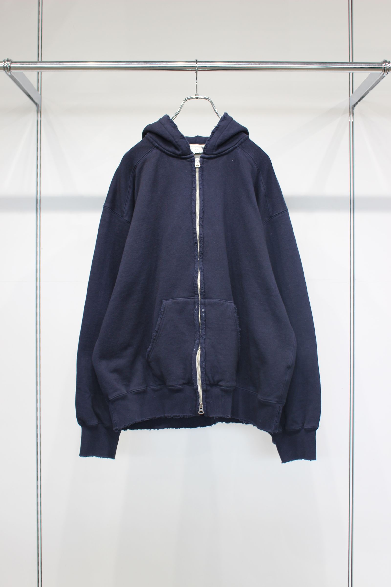 ZIP HOODIE | NAVY | ジップフーディー