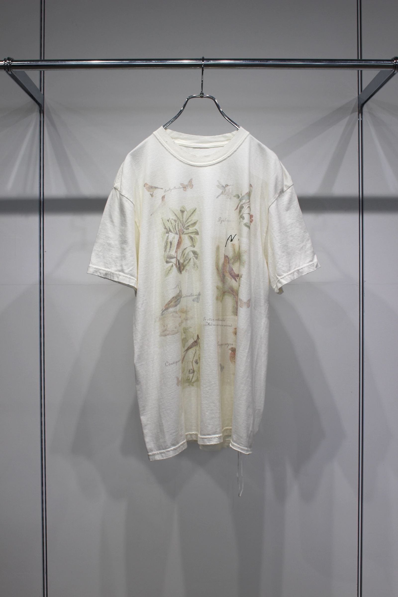 BIRD ENCYCLOPEDIA T-SHIRT | WHITE | カットソー