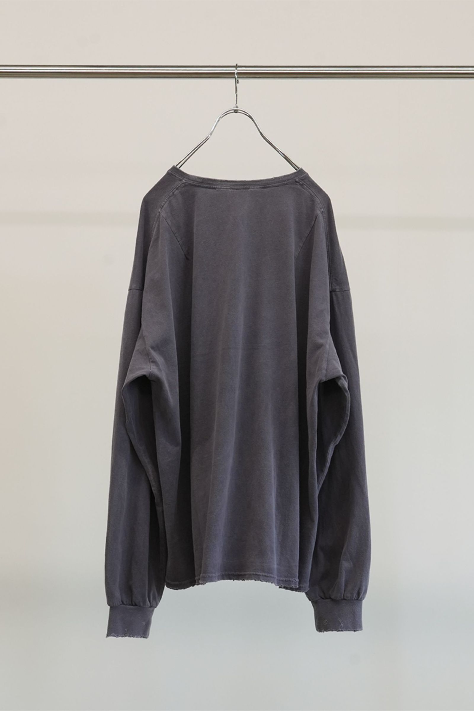 LOGO LS T-SHIRT | PURPLE | カットソー