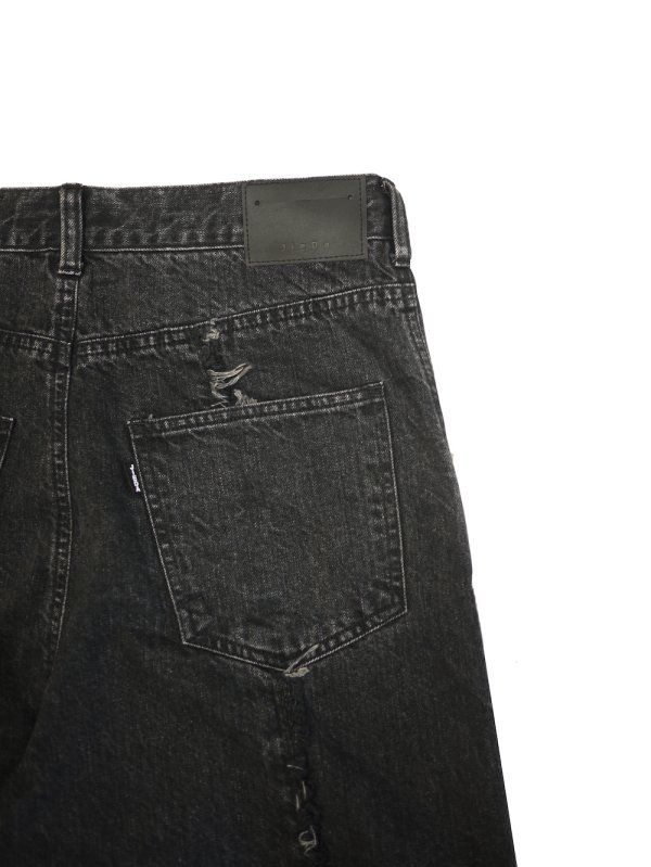 パンツ JieDa \"SWITCHING OVER DENIM PANTS\" BLACK JieDa - SWITCHING OVER DENIM PANTS/BLACK | NapsNote