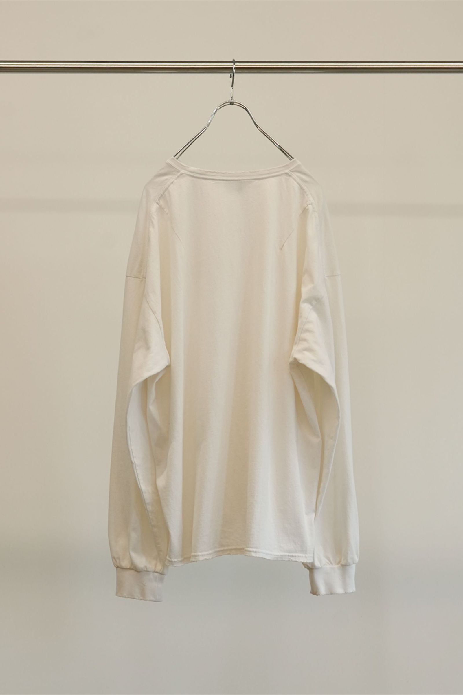 LOGO LS T-SHIRT | WHITE | カットソー