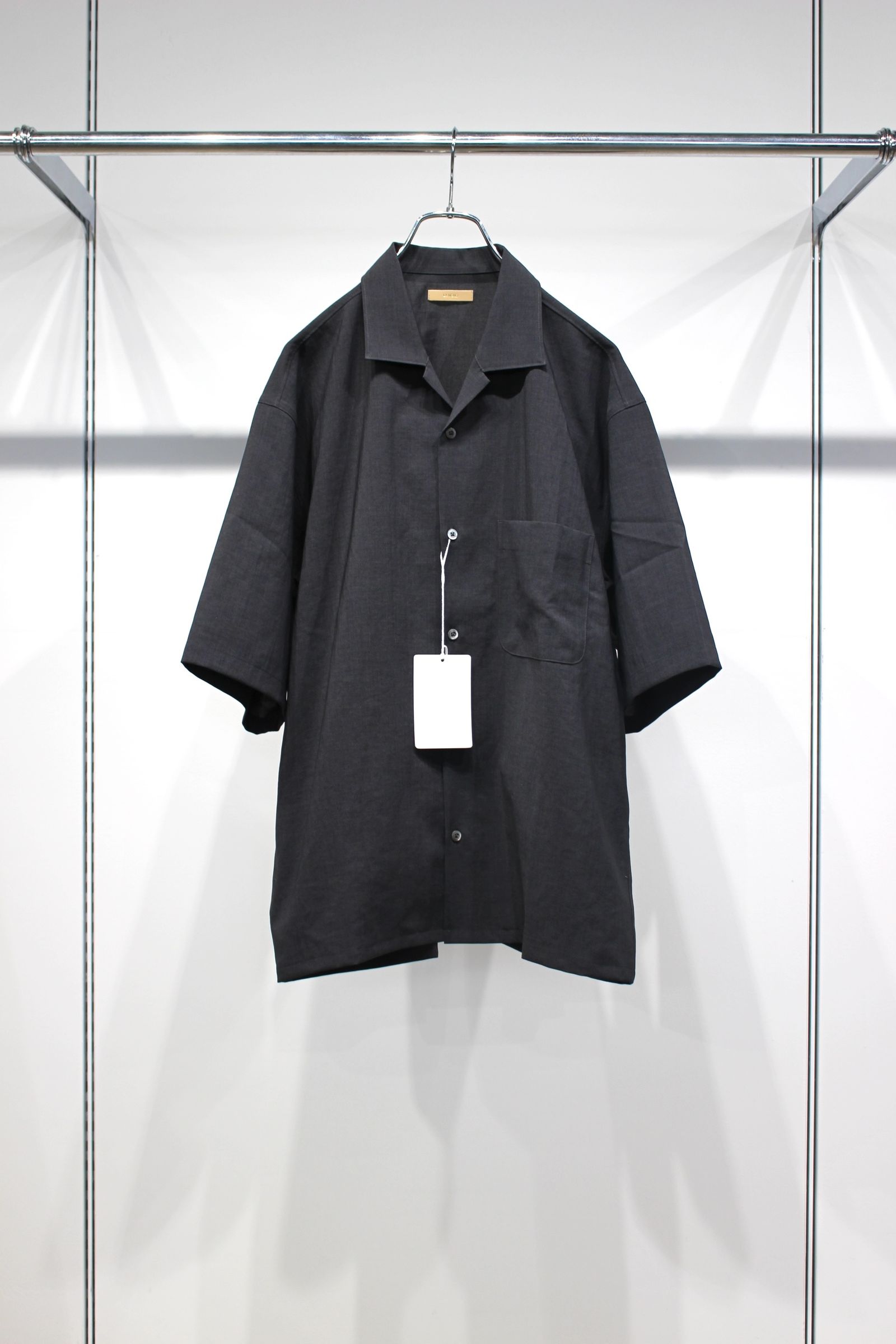 SHARI SHIRTS | CHAMBRAY BLACK | シャツ