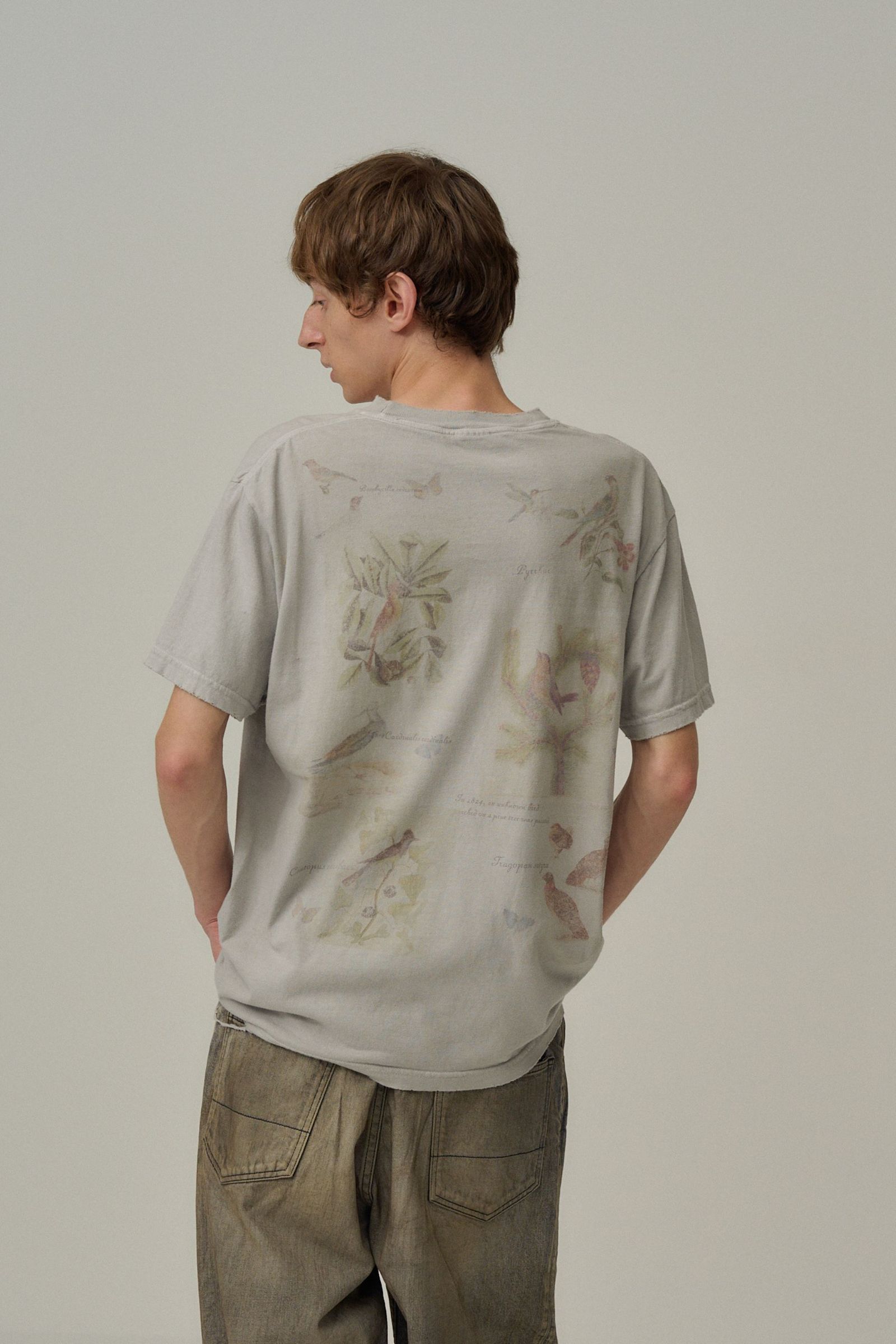 BIRD ENCYCLOPEDIA T-SHIRT | PEPPER | カットソー