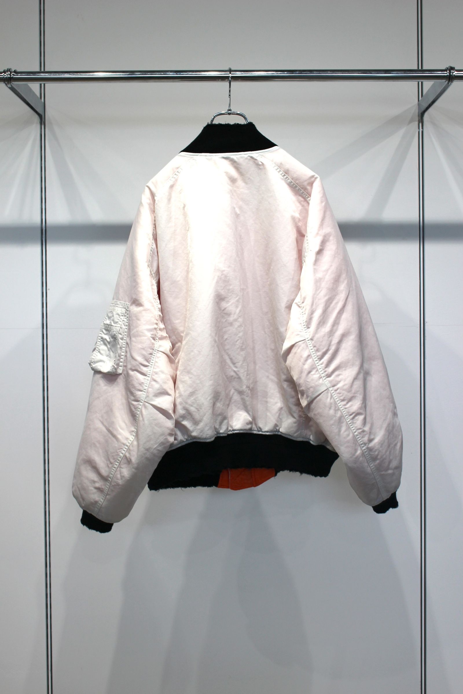 AGING BOMBER JACKET | SNOWWHITE | ボンバージャケット