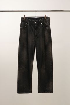 #02 AGING01 | BLACK | デニムパンツ