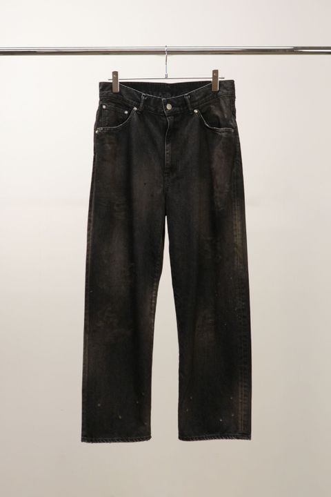 #02 AGING01 | BLACK | デニムパンツ