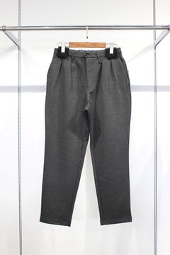 PONTE ROME CLASSIC TAPERED PANTS | CHARCOAL | 2タックパンツ