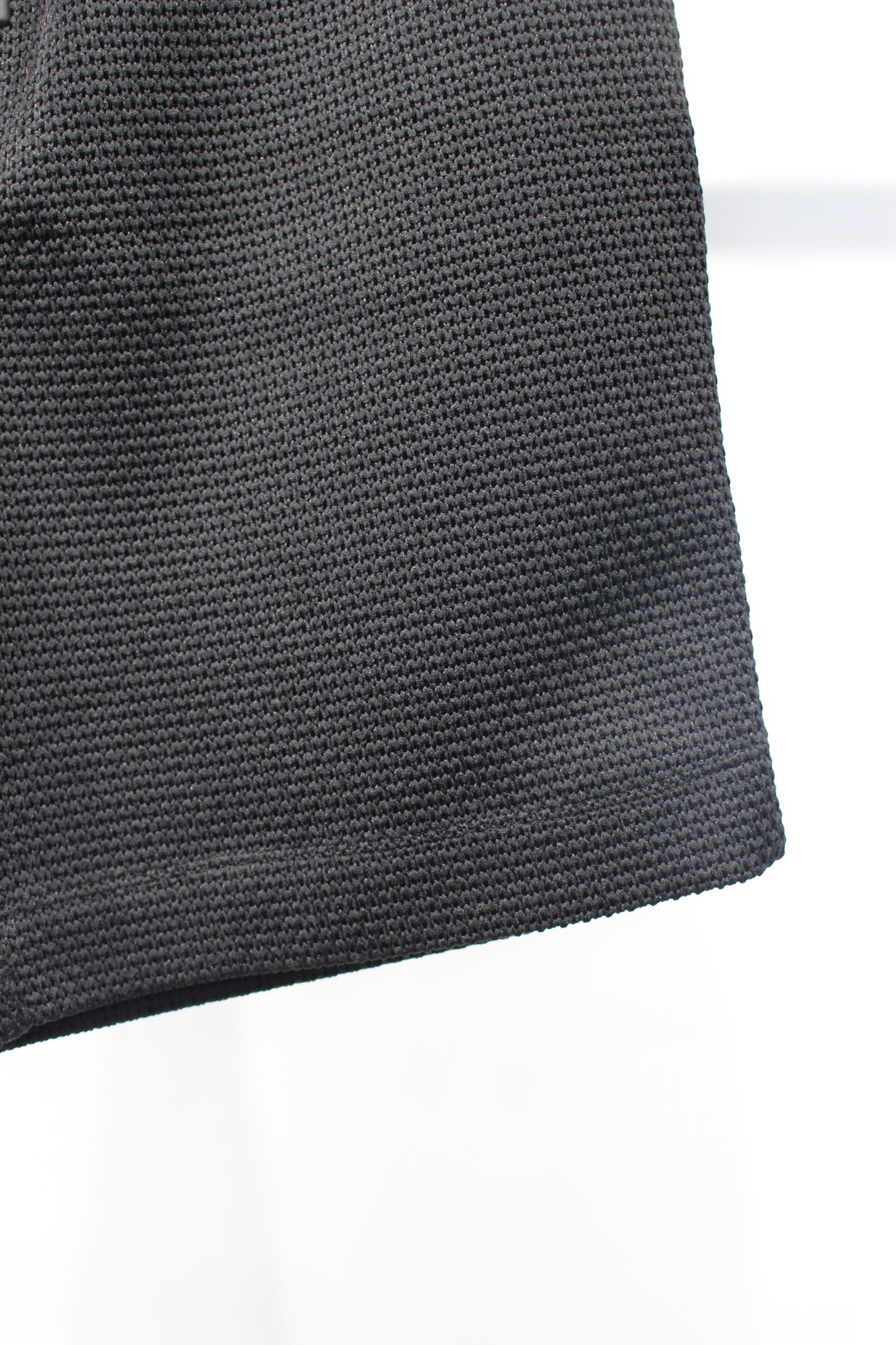 HONEYCOMB KNIT SHORTS | BLACK | ショートパンツ