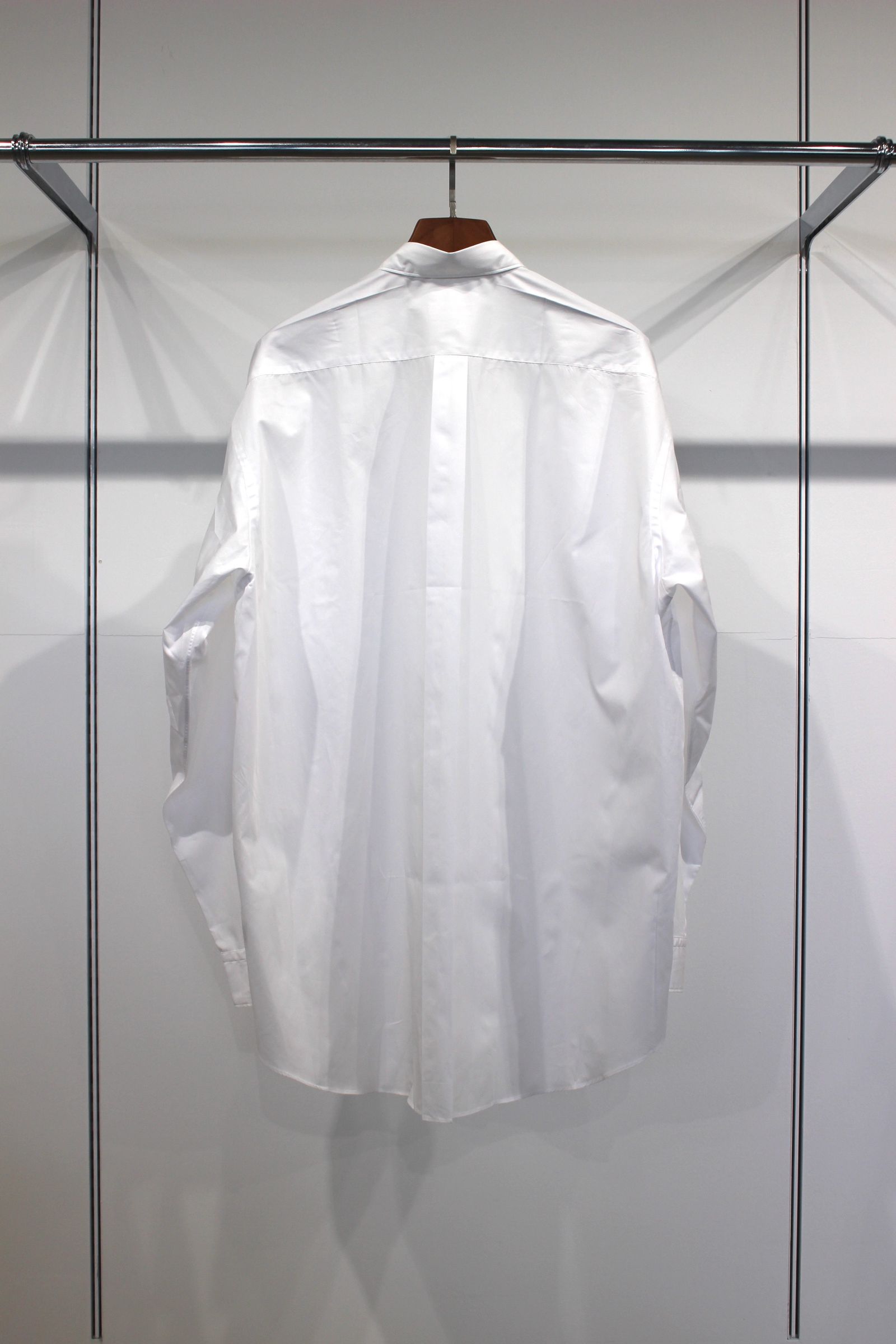 HYPER BIG 200/2 SUPIMA BROAD REGULAR COLLAR SHIRT/WHITE