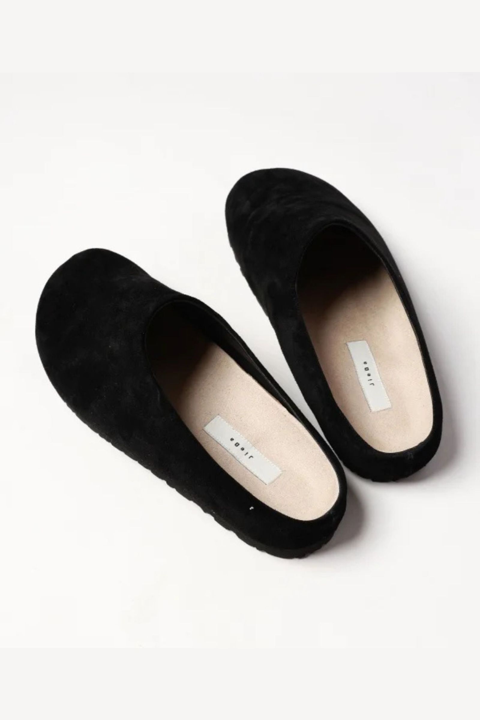 [ラスト1点] SUEDE SABOT | BLACK | シューズ