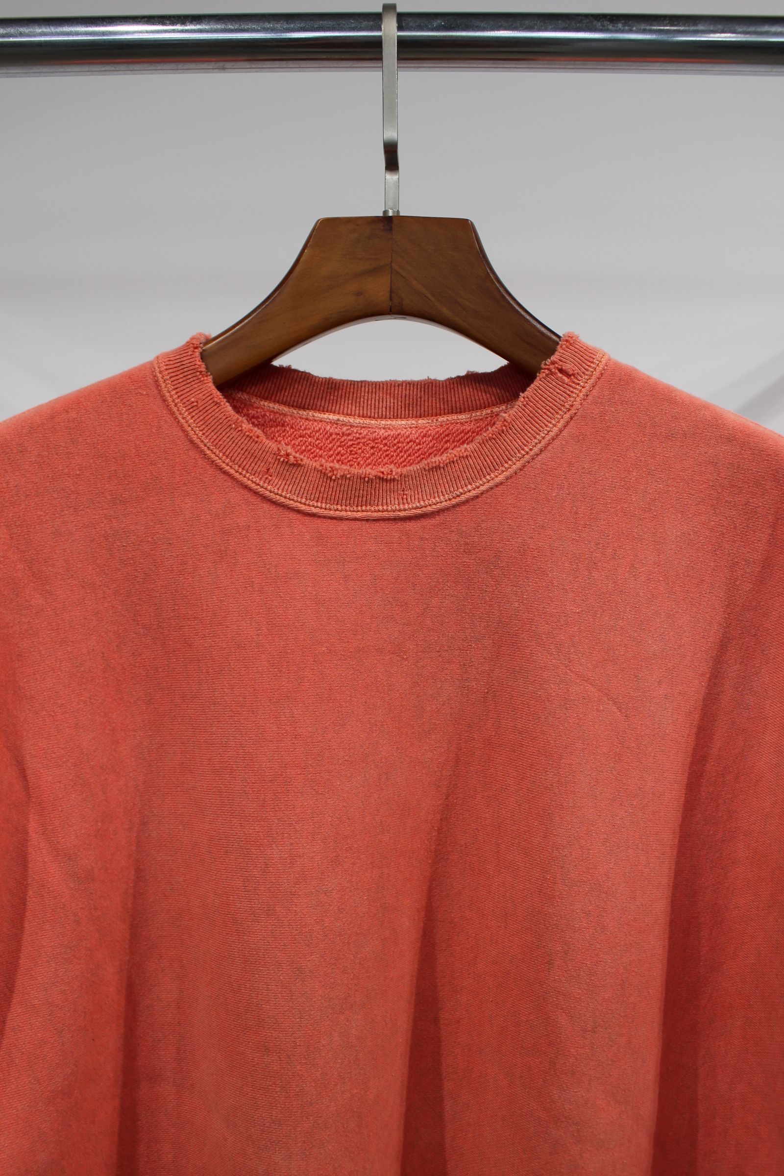 ANCELLM - DAMAGE SWEAT SHIRT/RED | NapsNote